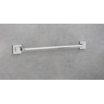 WENKO 22684100-Držák ručníků VACUUM-LOC QUADRO ED 60,5x6 cm stříbrná/lesk. chrom