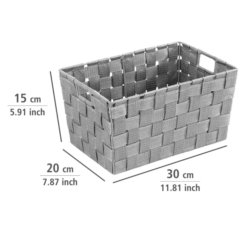 WENKO 22791100 - Koš ADRIA 30x20 cm šedá