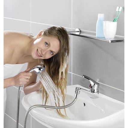WENKO 22866100 - Sprcha UNIVERSAL 170x6,5 cm lesklý chrom/stříbrná/šedá