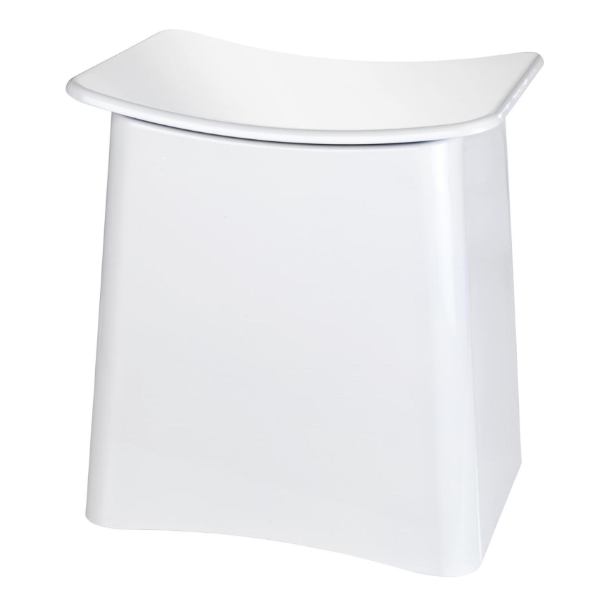 WENKO 22949100 - Stolička WING 45x48 cm bílá/černá