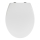 WENKO 22973100-WC sedátko DELOS 44,5x37,5 cm bílá/stříbrná