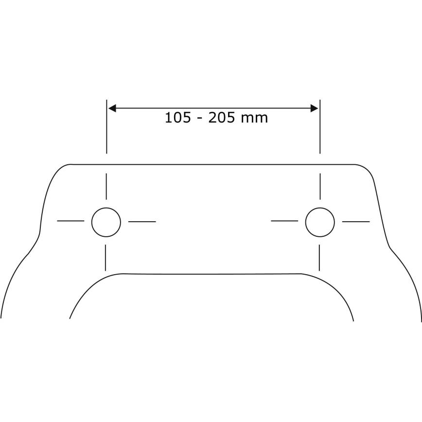 WENKO 22977100-Toaletní sedátko BELLEVUE 35,5x42,5 cm antracit/stříbrná