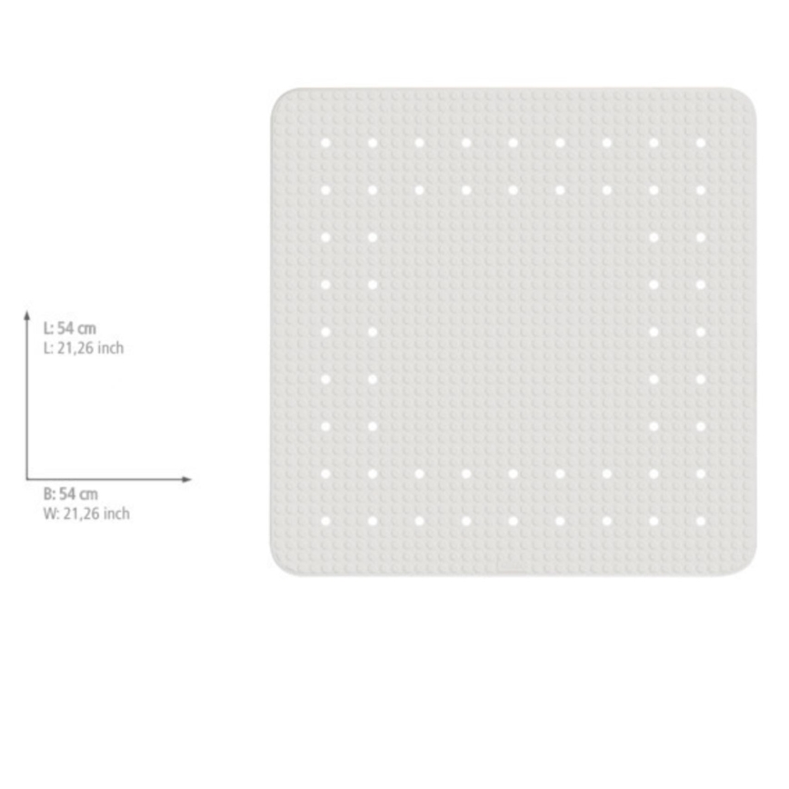 WENKO 23135100-Sprchová podložka MIRASOL 54x54 cm bílá