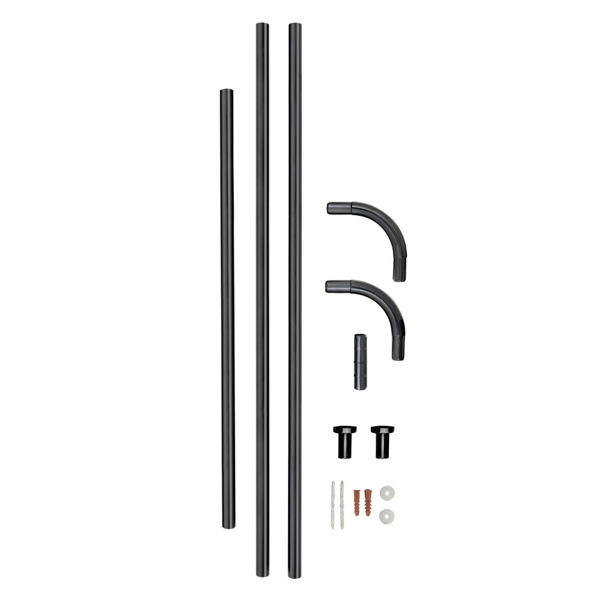 WENKO 23565100 - Tyč 2x2 cm černá