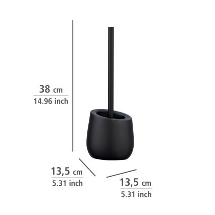 WENKO 23654800 - WC štětka BADI 13,5x38 cm černá
