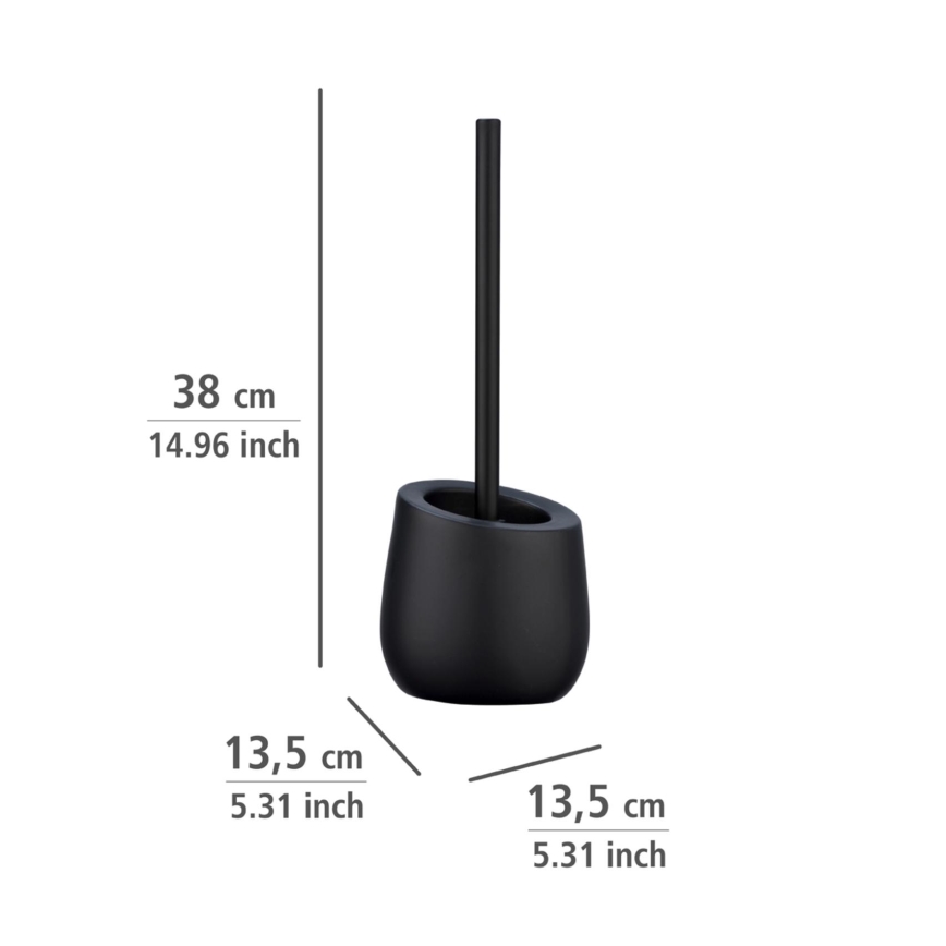 WENKO 23654800 - WC štětka BADI 13,5x38 cm černá