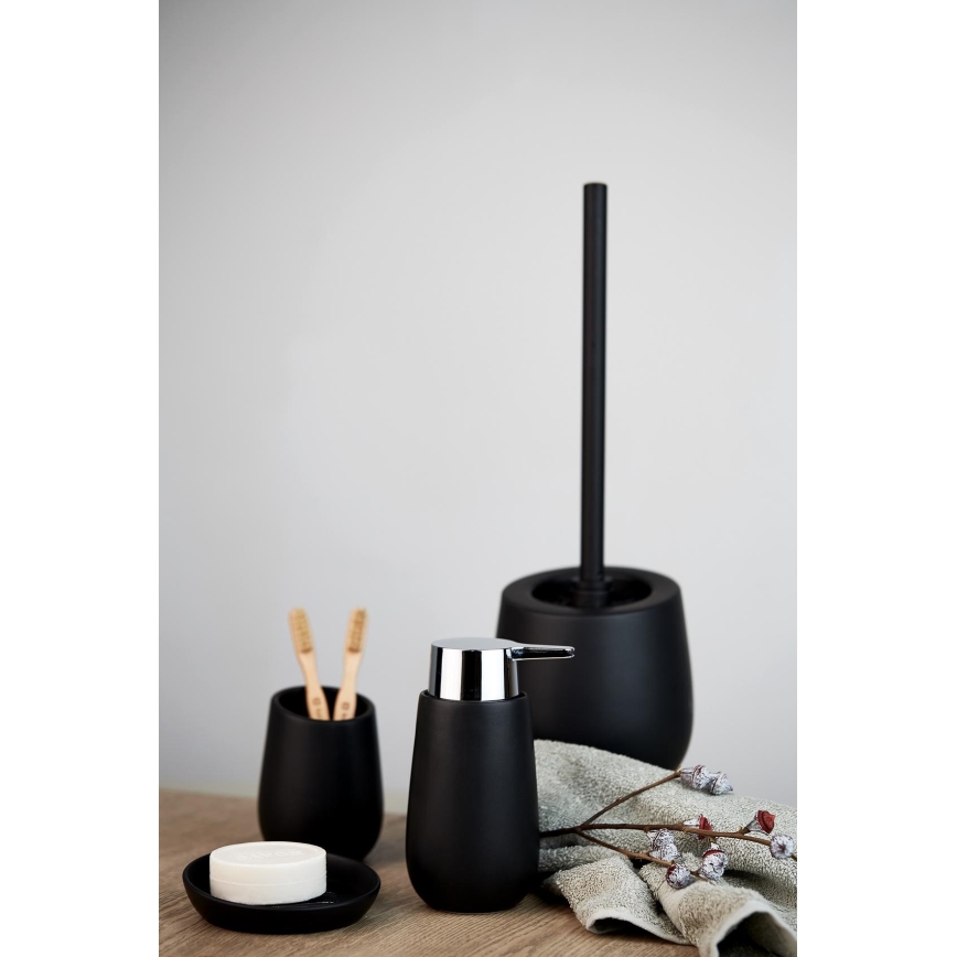 WENKO 23654800 - WC štětka BADI 13,5x38 cm černá