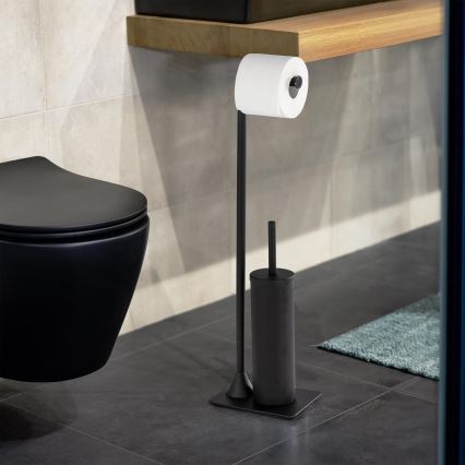 WENKO 23710100 - WC štětka HELLA 15x69 cm černá