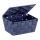 WENKO 23786100 - Koš ADRIA 19x14 cm modrá