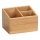 WENKO 23916100 - Organizér TERRA 12x9 cm hnědá