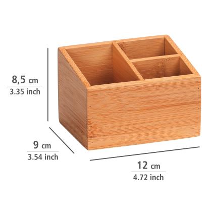 WENKO 23916100 - Organizér TERRA 12x9 cm hnědá