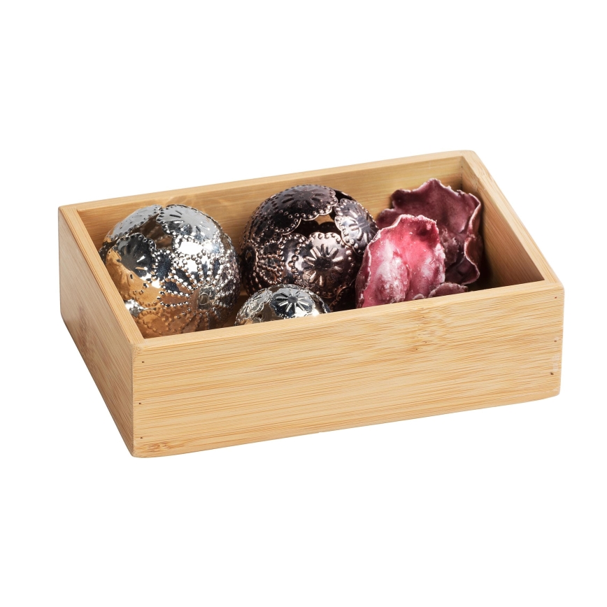 WENKO 23918100 - Podnos TERRA 15x10 cm hnědá