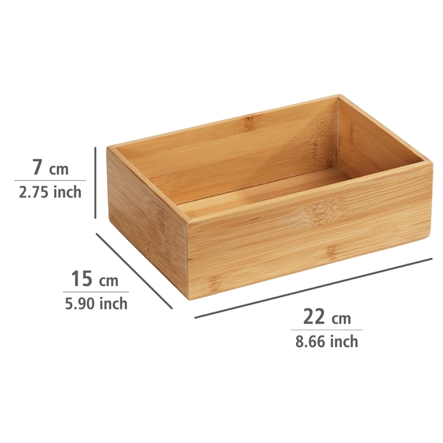 WENKO 23920100 - Tácek TERRA 22x15 cm hnědá