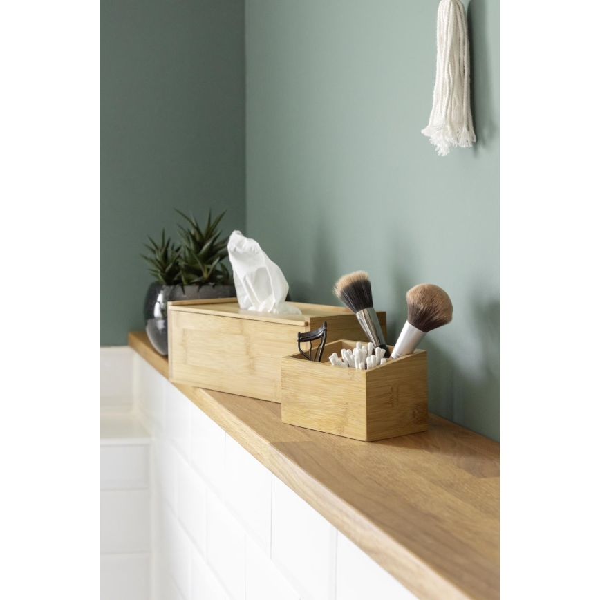 WENKO 23925100 - Box na kapesníky TERRA 25x13 cm hnědá