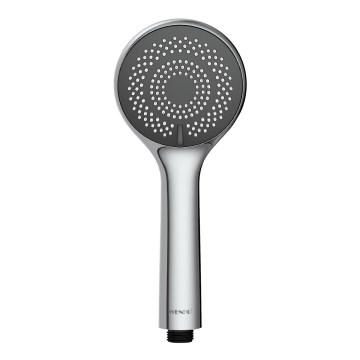 WENKO 23992100 - Sprchová hlavice WATERSAVING SYSTEM 9,5x9,5 cm lesklý chrom/šedá
