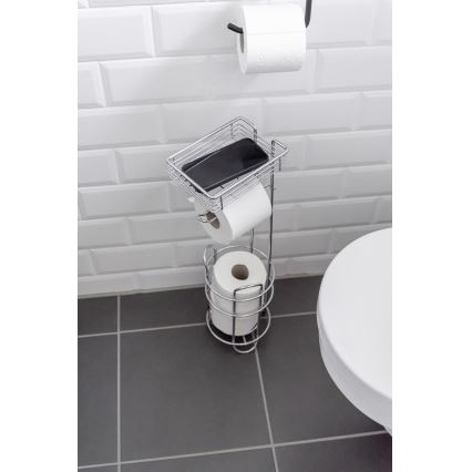 WENKO 24074800 - Držák toaletního papíru 16x59 cm lesklý chrom