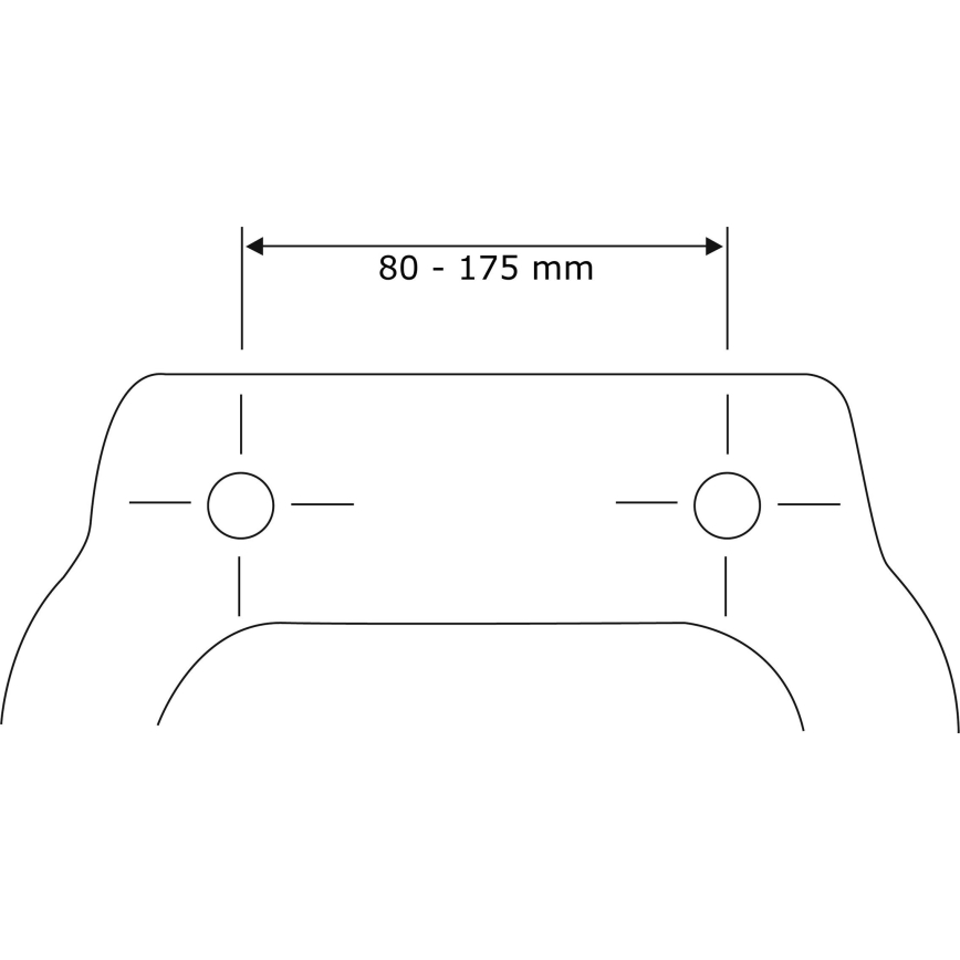 WENKO 24081800-Toaletní sedátko BALTIC 38,8x45 cm pestrobarevná/bílá