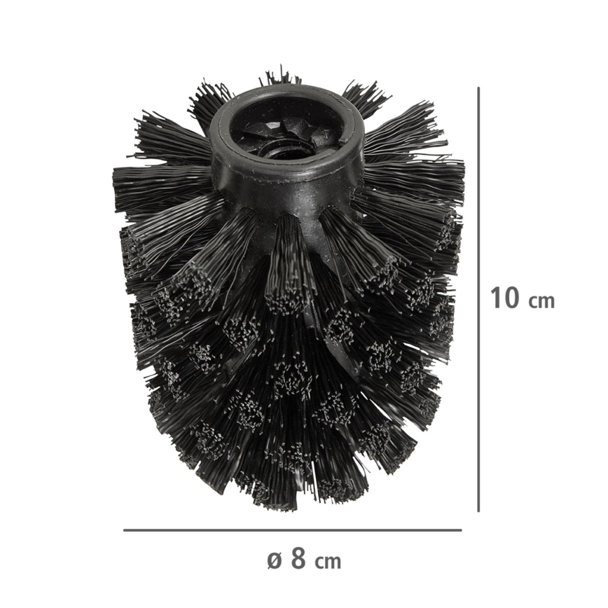 WENKO 24090800 - WC hlavice 8x9,3 cm černá