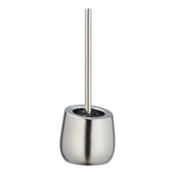 WENKO 24140100 - WC štětka BADI 13,5x38 cm stříbrná