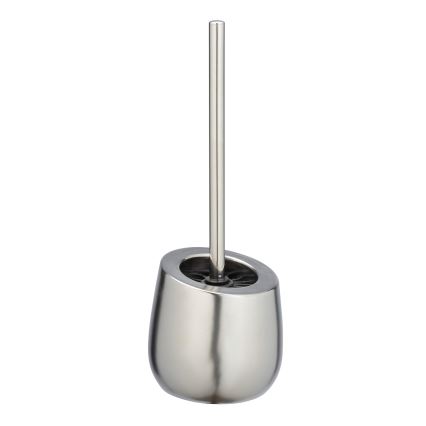 WENKO 24140100 - WC štětka BADI 13,5x38 cm stříbrná