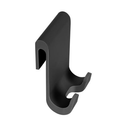 WENKO 24171100 - Stěrka na sprchu MOLA 21x24,5 cm nerez/černá