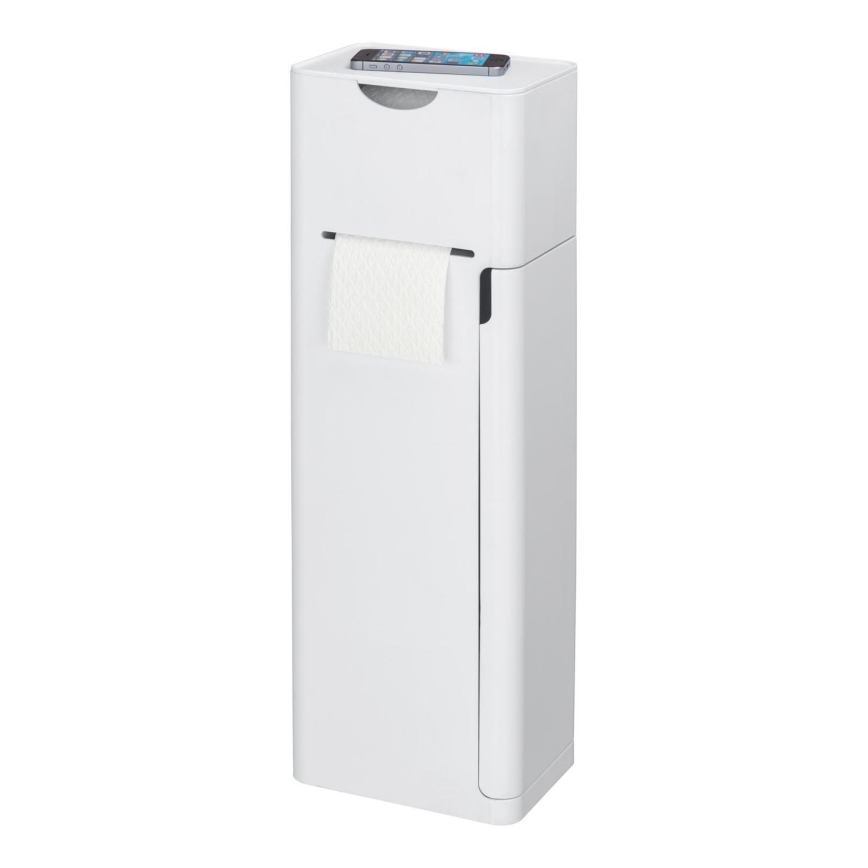 WENKO 24212100 - WC štětka IMON 20x58,5 cm bílá