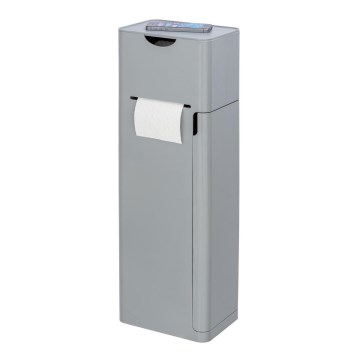 WENKO 24213100 - WC štětka IMON 20x58,5 cm šedá
