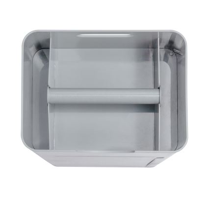 WENKO 24213100 - WC štětka IMON 20x58,5 cm šedá