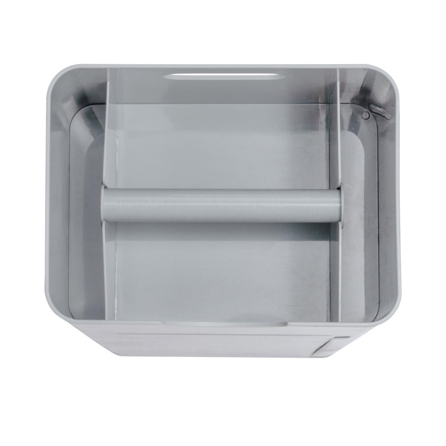 WENKO 24213100 - WC štětka IMON 20x58,5 cm šedá