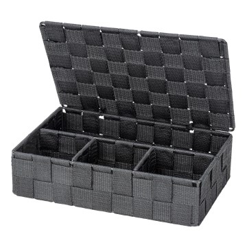 WENKO 24223100 - Koš ADRIA 26x17 cm šedá/antracit