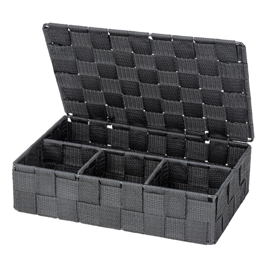 WENKO 24223100 - Koš ADRIA 26x17 cm šedá/antracit