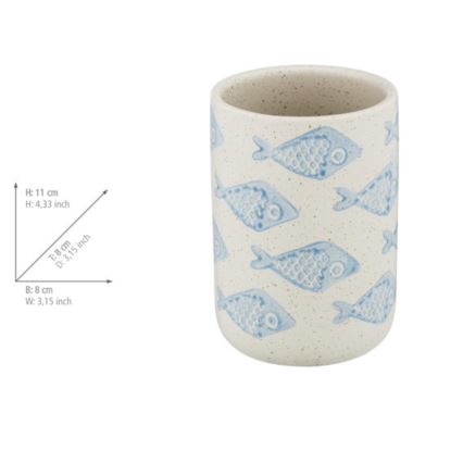 WENKO 24310100 - Pohár AQUAMARIN 8x11 cm béžová