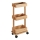 WENKO 24390100 - Regál TORTONA 18x71,5 cm hnědá/černá