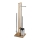 WENKO 24391100 - WC kartáč RIVALTA 18x70 cm hnědá/bílá/černá