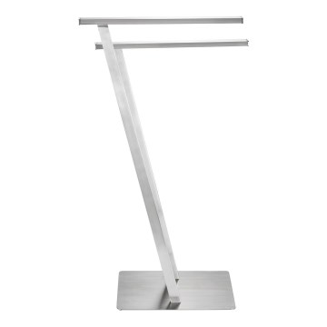 WENKO 24397100 - Držák ručníků LIRIO 20x76,5 cm nerez/satin