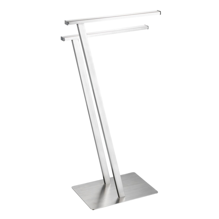 WENKO 24397100 - Držák ručníků LIRIO 20x76,5 cm nerez/satin