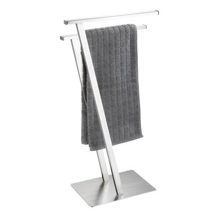 WENKO 24397100 - Držák ručníků LIRIO 20x76,5 cm nerez/satin