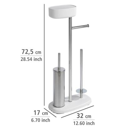 WENKO 24420100 - WC set RIVAZZA 17x72,5 cm bílá