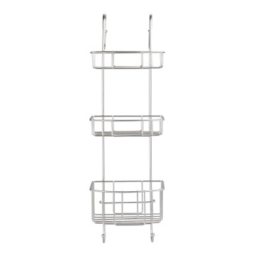 WENKO 24422100 - Polička OLESI 22,5x70 cm nerez/stříbrná