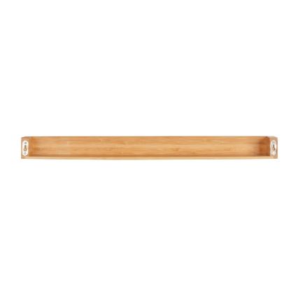 WENKO 24744100 - Polička BAMBUSA 60x9 cm hnědá