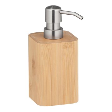 WENKO 24747100 - Dávkovač mýdla BAMBUSA 9,3x16,5 cm hnědá