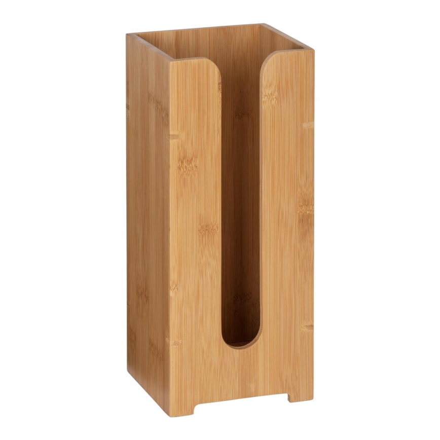 WENKO 24749100 - Držák na toaletní papír BAMBUSA 15x35,5 cm hnědá