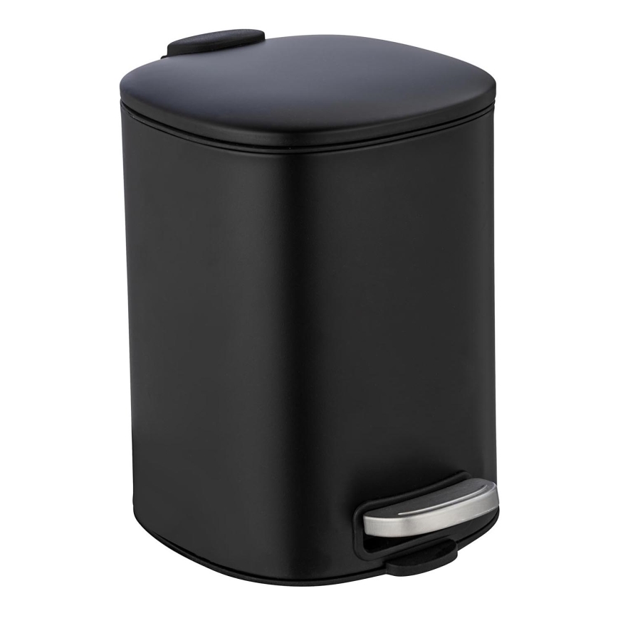 WENKO 24781100 - Koš ALASSIO 20,5x27 cm černá