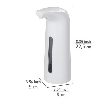 WENKO 24841100-Dávkovač mýdla LARINO 9x21,5 cm bílá