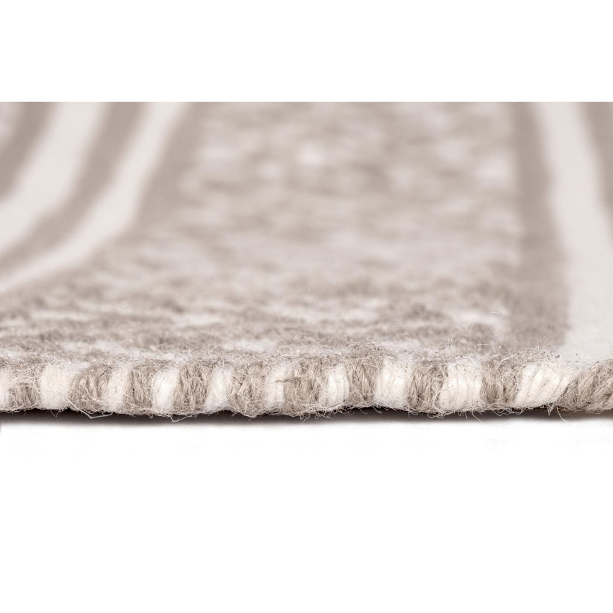 WENKO 24868100-Předložka SHAKI 50x80 cm béžová/bílá