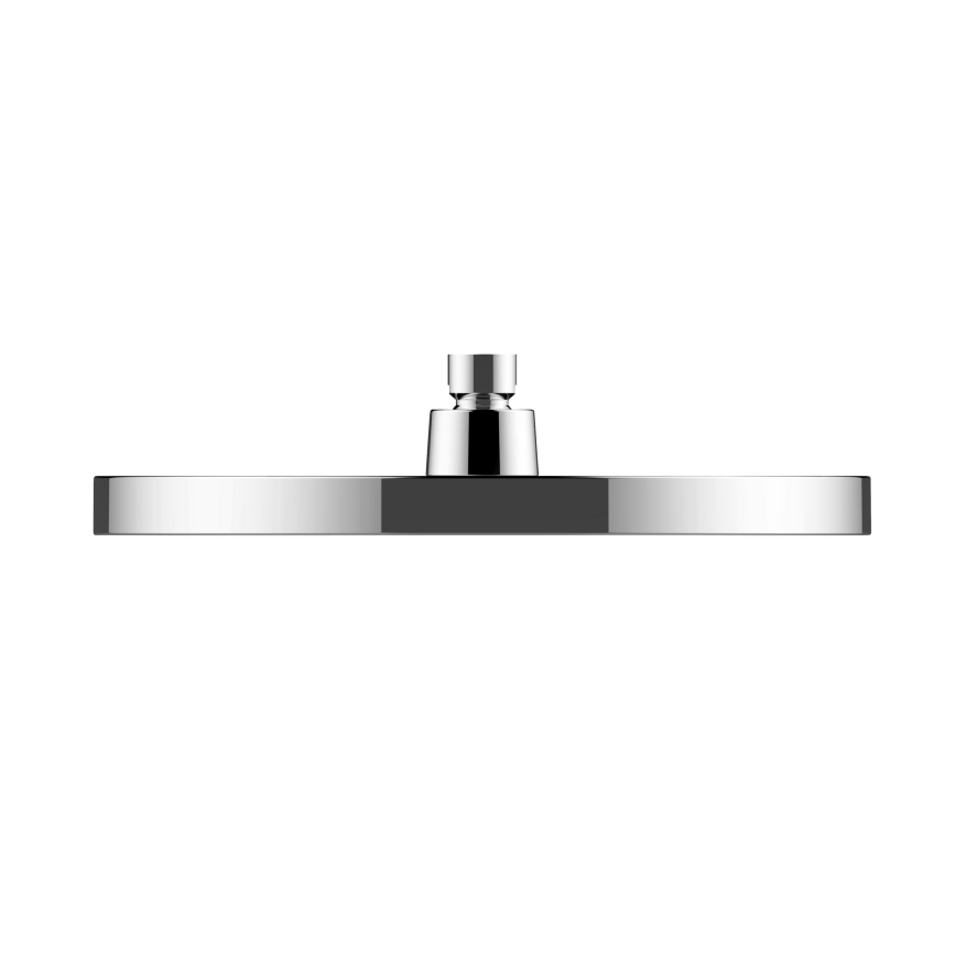 WENKO 24910100 - Sprchová hlavice SOFTWATER 26x26 cm lesklý chrom/černá