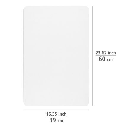WENKO 24935100-Podložka SIMI 39x60 cm bílá
