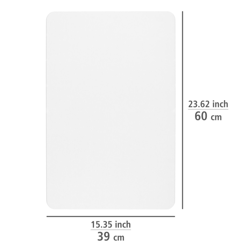 WENKO 24935100-Podložka SIMI 39x60 cm bílá