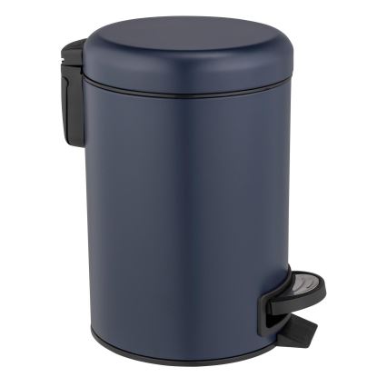 WENKO 25153100 - Koš na odpadky LEMAN 17x25 cm modrá/černá