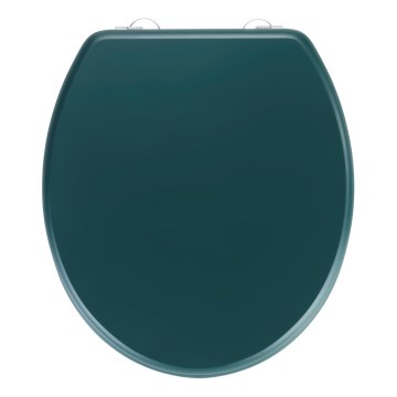 WENKO 25171100-WC sedátko PRIMA 37x41 cm zelená/stříbrná